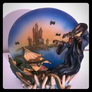 Ornament can take a tea light for nights effect